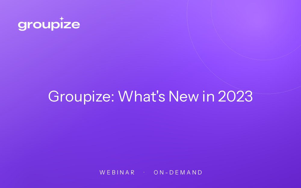 Groupize: What's New in 2023