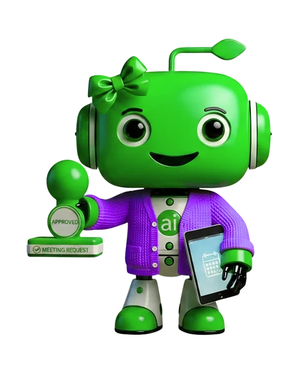 aime Request AI agent mascot