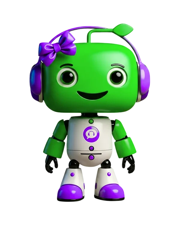 aime Support AI agent mascot