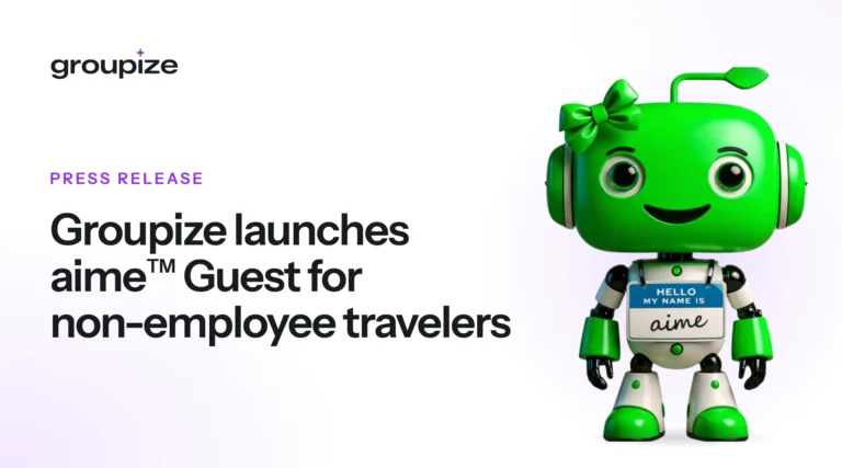 Groupize Launches aime™ Guest, the AI Travel Orchestrator for Non-Employee Travelers