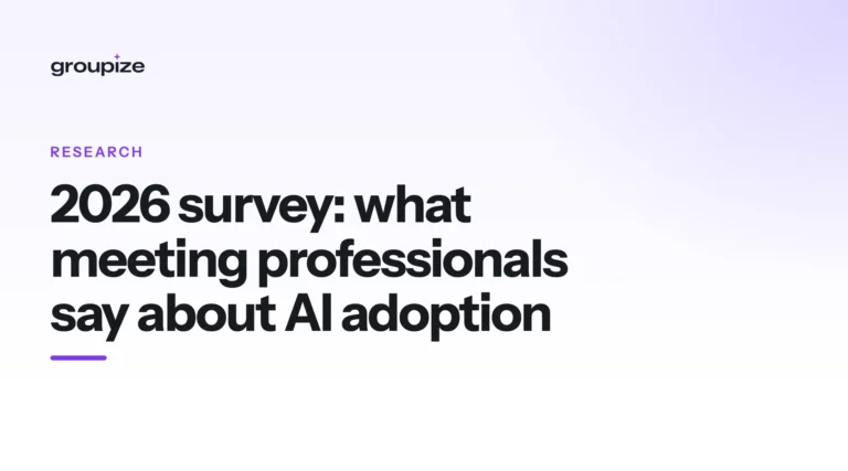 2026 Survey: What Meeting Professionals Say About AI Adoption