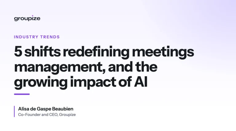 5 Shifts That Are Redefining Meetings Management as We Know It, and the Growing Impact of AI