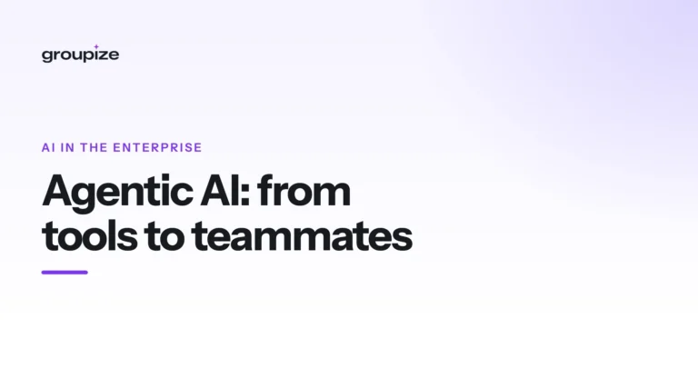 Agentic AI: From Tools to Teammates