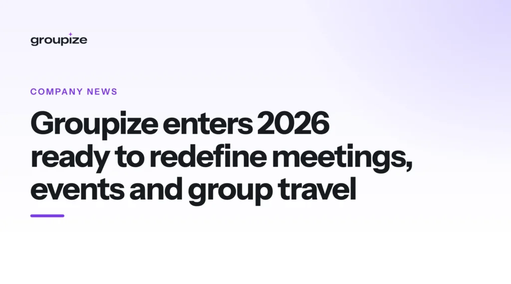 Groupize.ai Enters 2026 Positioned to Redefine the Future of Meetings, Events, and Group Travel