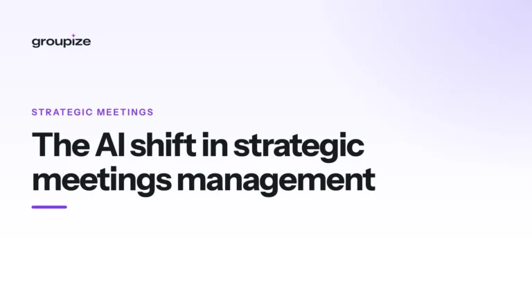 The AI Shift in Strategic Meetings Management: How Agentic Assistants Are Rewriting the Rules of SMM