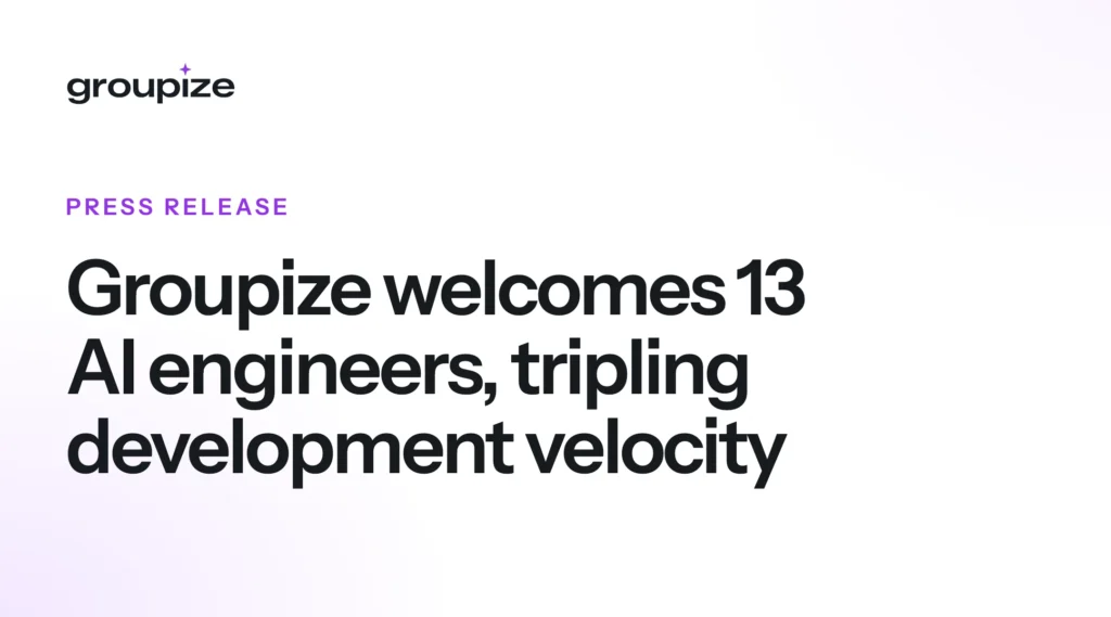 Groupize welcomes 13 AI engineers, tripling development velocity